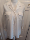 Principles 12 White Buttoned Collared Shirt