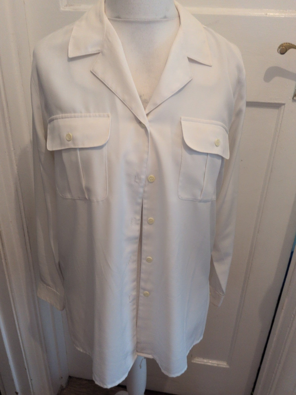 Principles 12 White Buttoned Collared Shirt