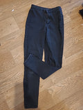 Ladies Topshop Size 26x30 "Joni" Black Jeans