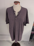 Next 2XL Purple Fleck Bobbling Short Sleeve T-shirt Mark On Front