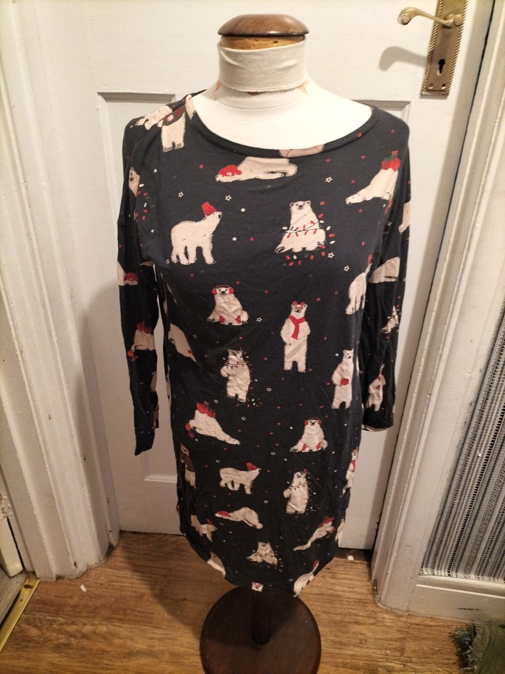 Ladies Day Dreams Size 6 Polar Bear Night Shirt