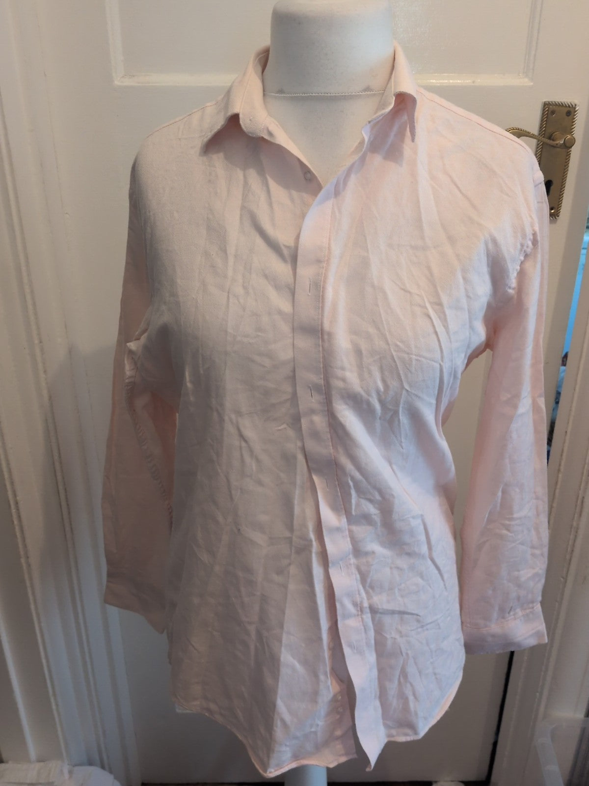 Taylor & Wright 15.5 Pink Long Sleeve Shirt