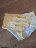 debenhams 16 orange and white bikini bottoms