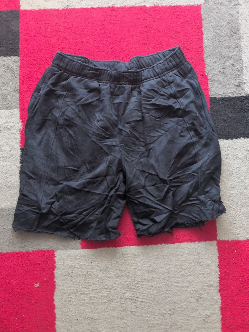 Next Small Black Elasticated Sweat Shorts