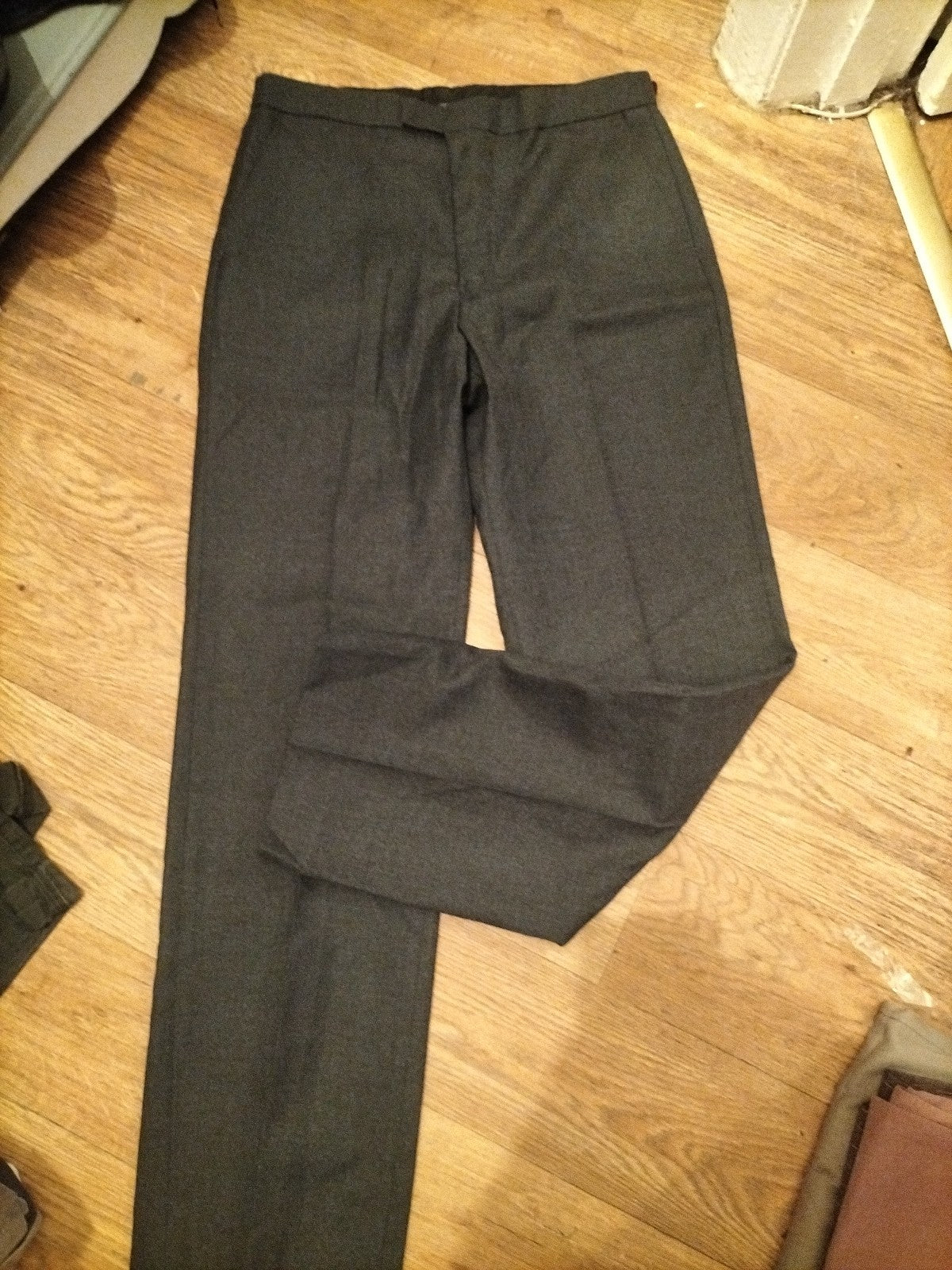 Mens Hodges Size 36" Grey Trousers