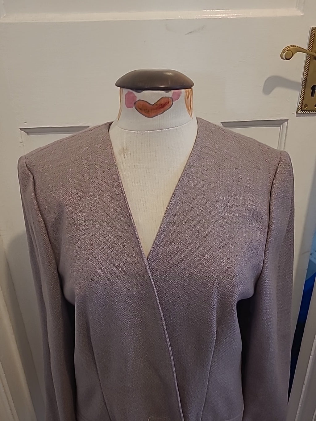 Ladies N+L Size 14 Putty Lined Blazer