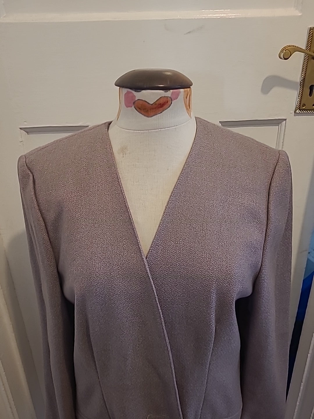 Ladies N+L Size 14 Putty Lined Blazer