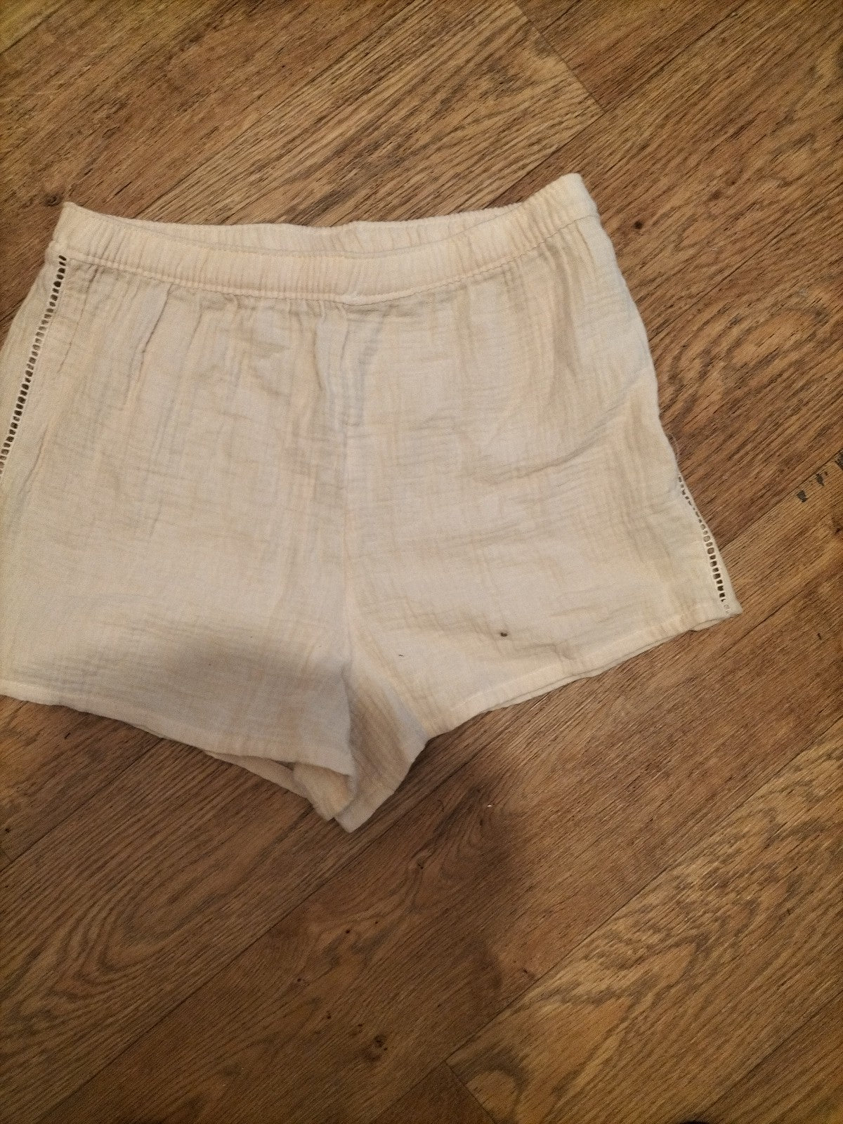 Ladies Tu Size 10 Pale Mocha Elasticated Sleep Shorts