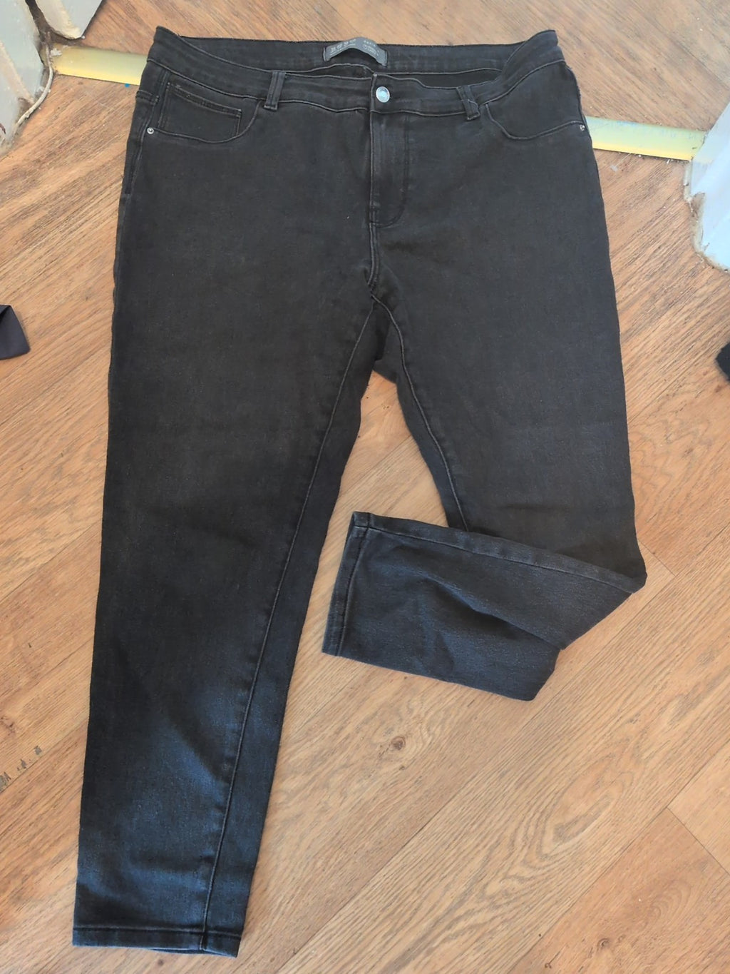 Denim+Co 18 Charcoal Jeans