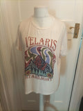 Mens 2xl Ivory Printed Short Sleeved Tshirt