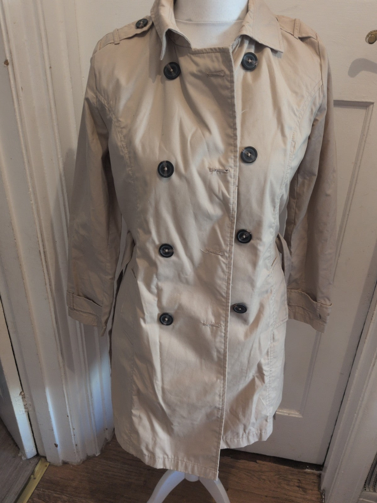 Ladies Esmara Size 10 Beige Belted Jacket