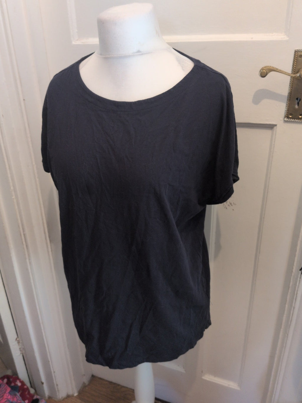 Next 18 Navy Cap Sleeve Tee