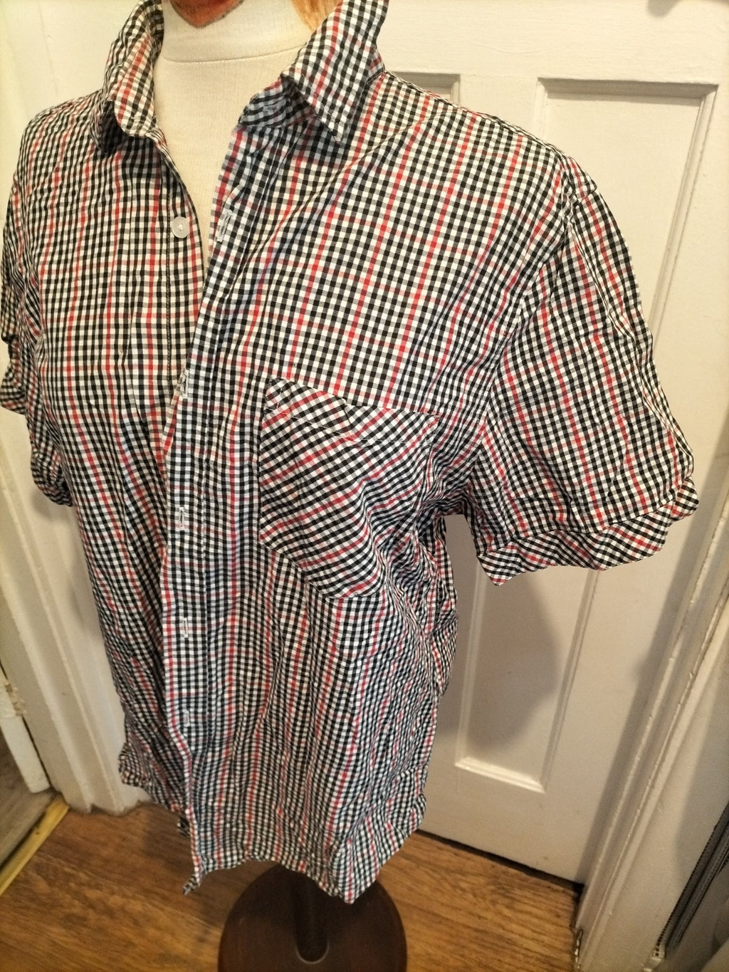 Mens Twisted Gorilla Size XL Multicoloured Check Shirt
