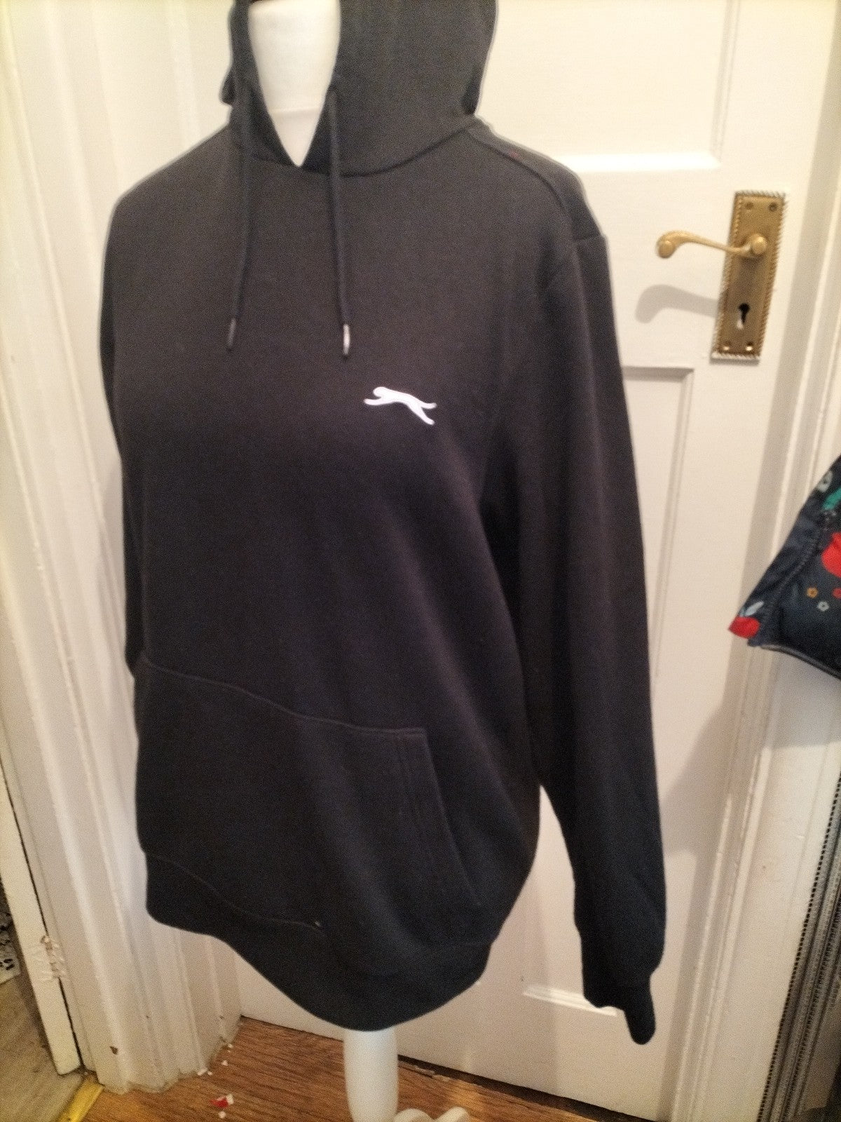 Mens Slazenger Size M Black Pullover Hoodie