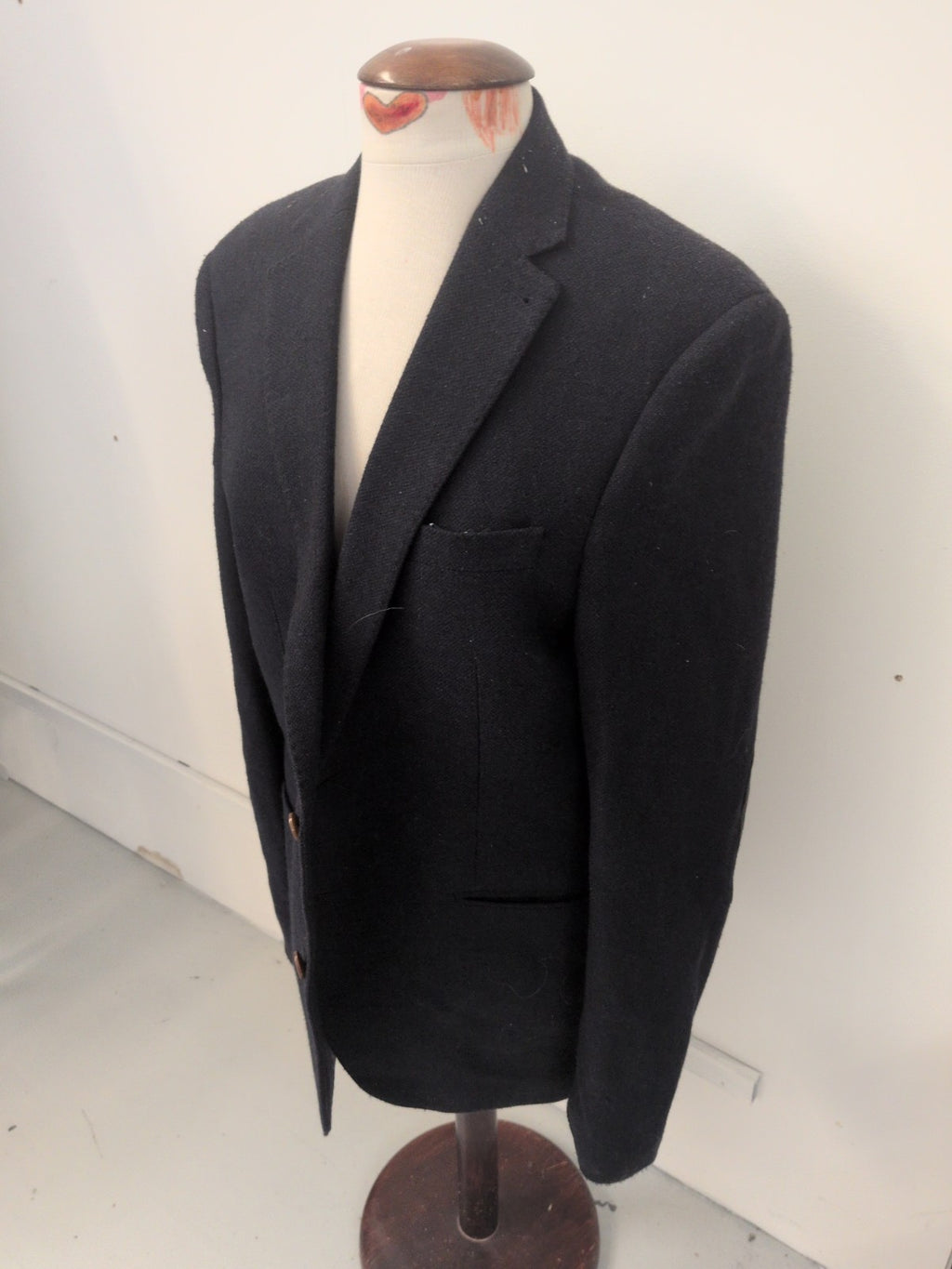 Next 42 Long Navy Lined Suit Jacket