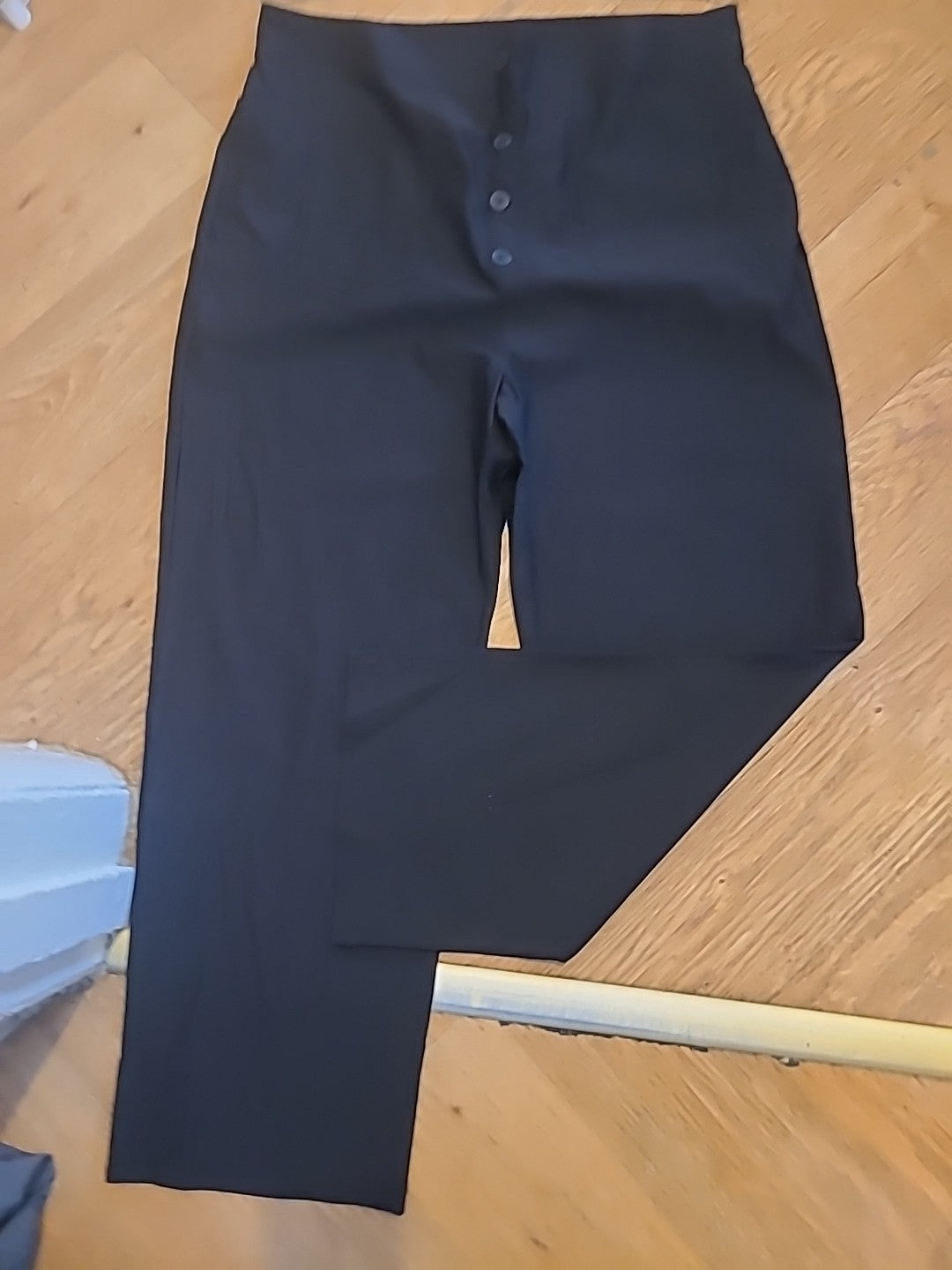 Ladies Black 3XL Black Trousers