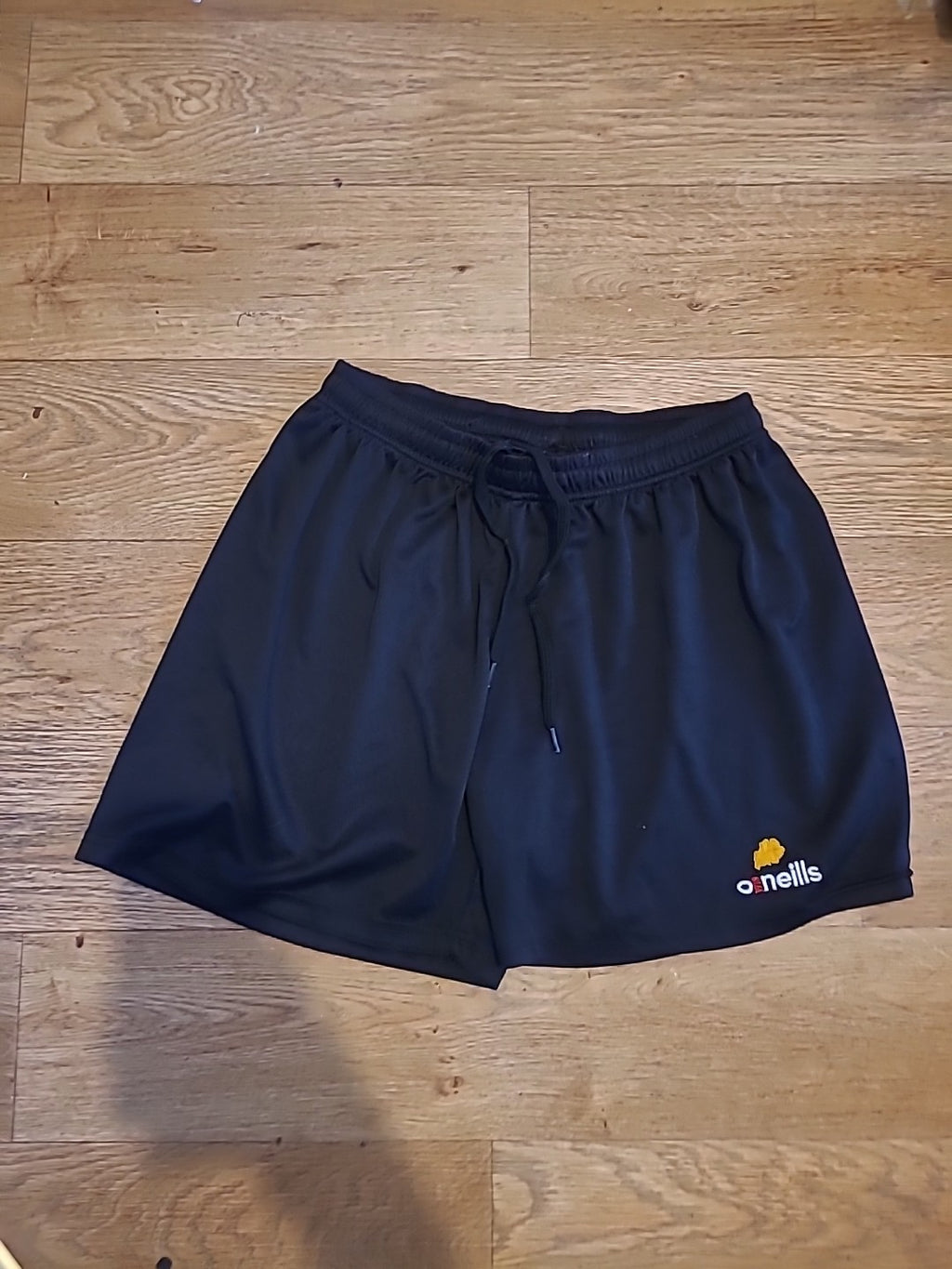 Boys Oneils Size Large Black Elasticated Athletic Shorts