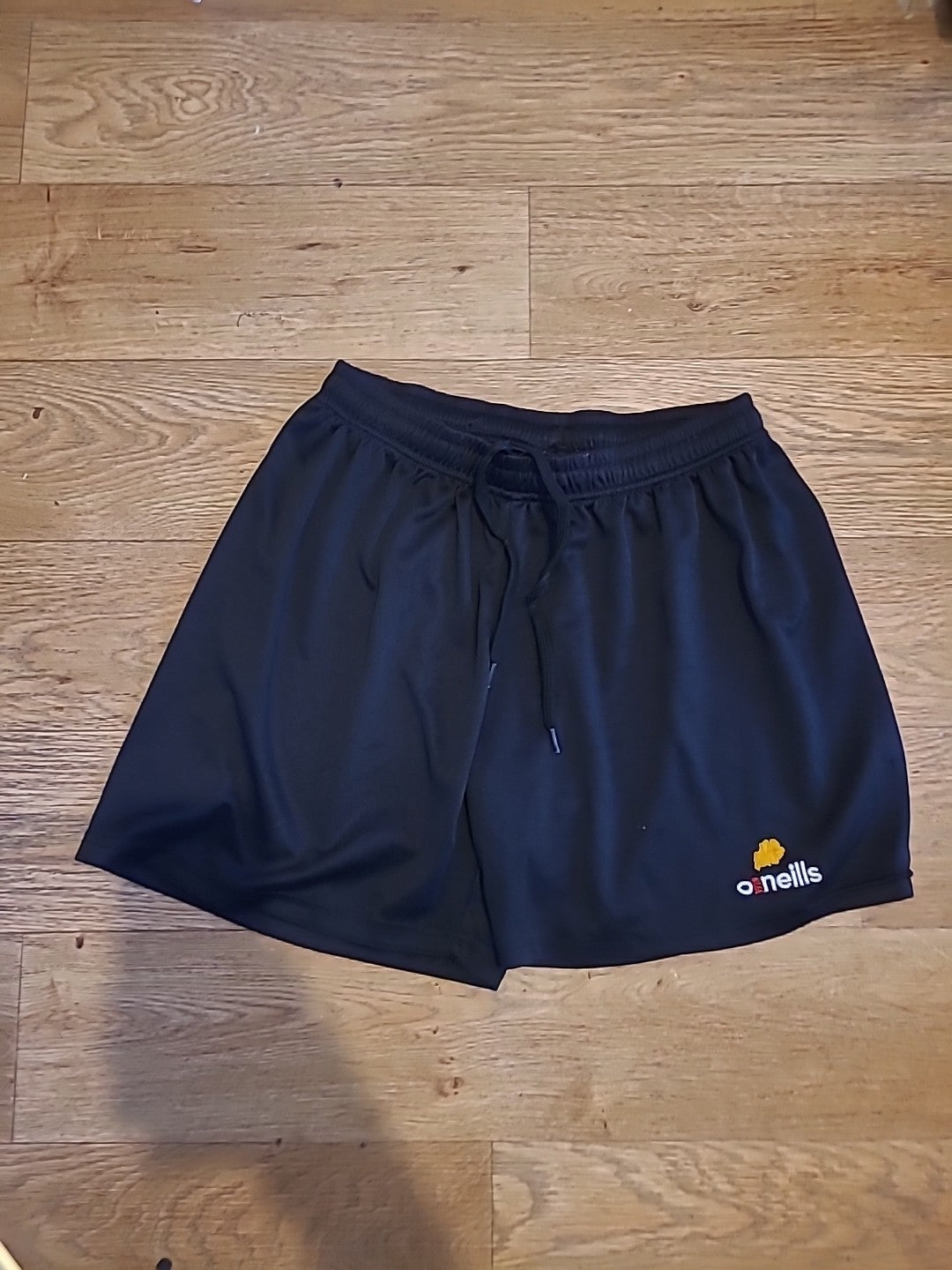 Boys Oneils Size Large Black Elasticated Athletic Shorts