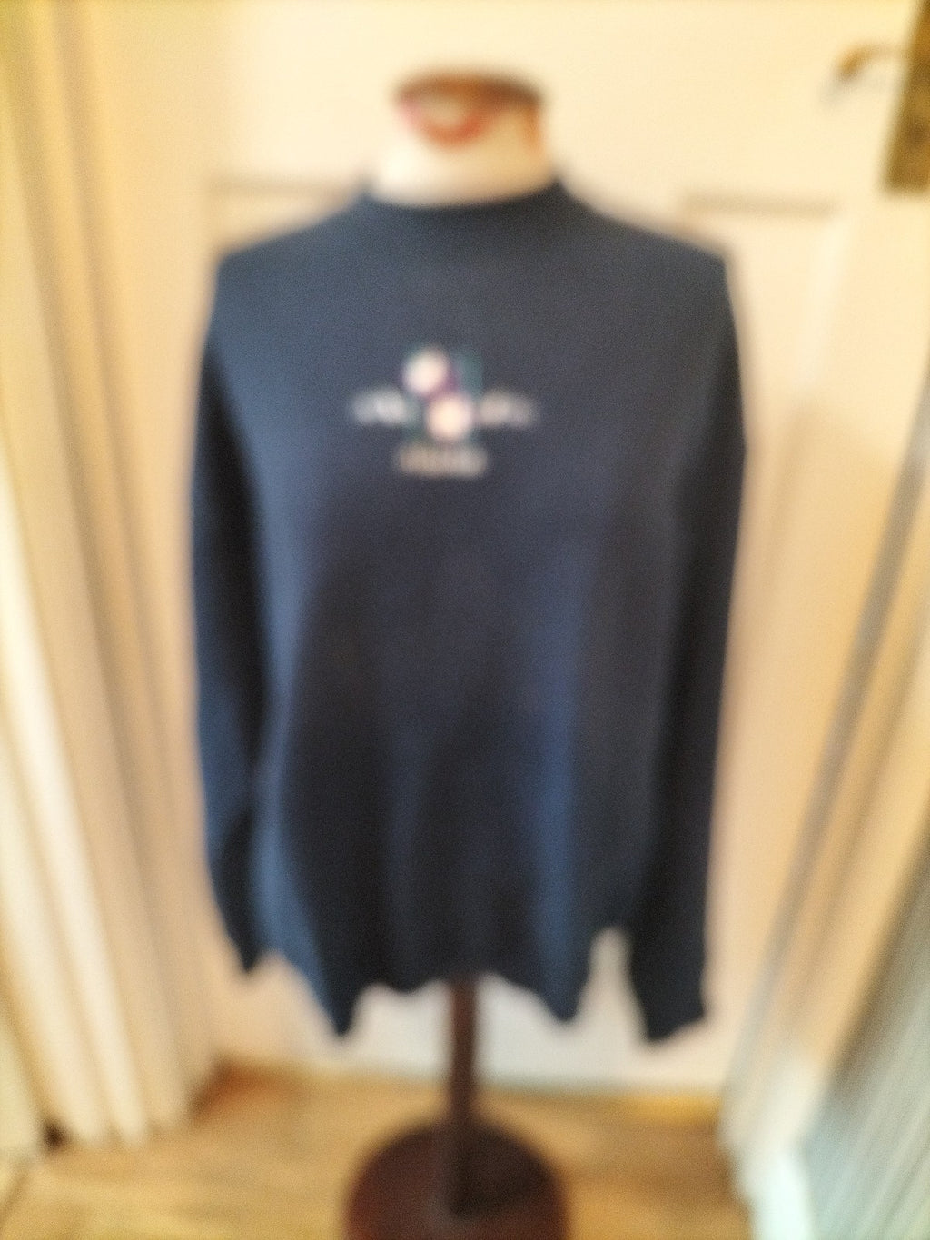 Mens Fruit Of The Loom Size XL Navy Alaska Jumper(Light Marks)