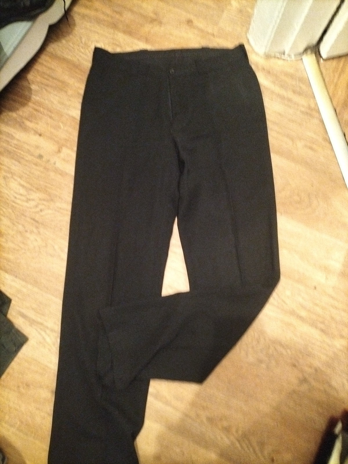 Mens Pegasus Size 42" Black Trousers