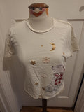 Ladies George Size 4-6 Polar Bear Pyjama Top