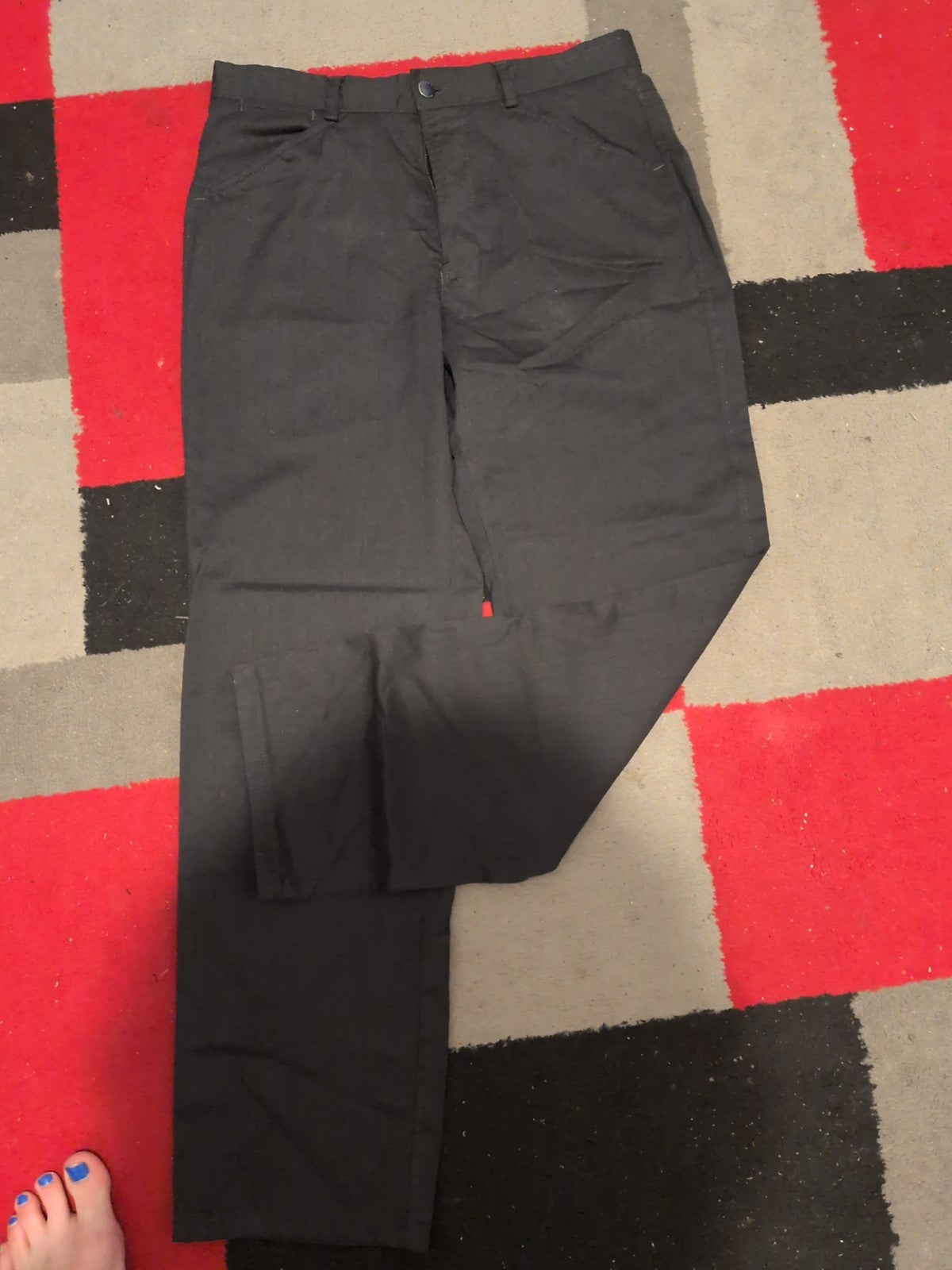 Next 32short Charcoal Smart Trousers