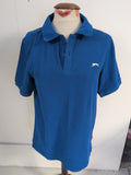 Slazenger Medium Blue Short Sleeve Polo