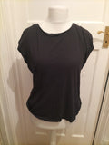 Dorothy Perkins 14 Black Short Sleeve T-shirt