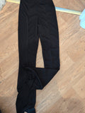 Prettylittlething 10 Black Long Leg Leggings
