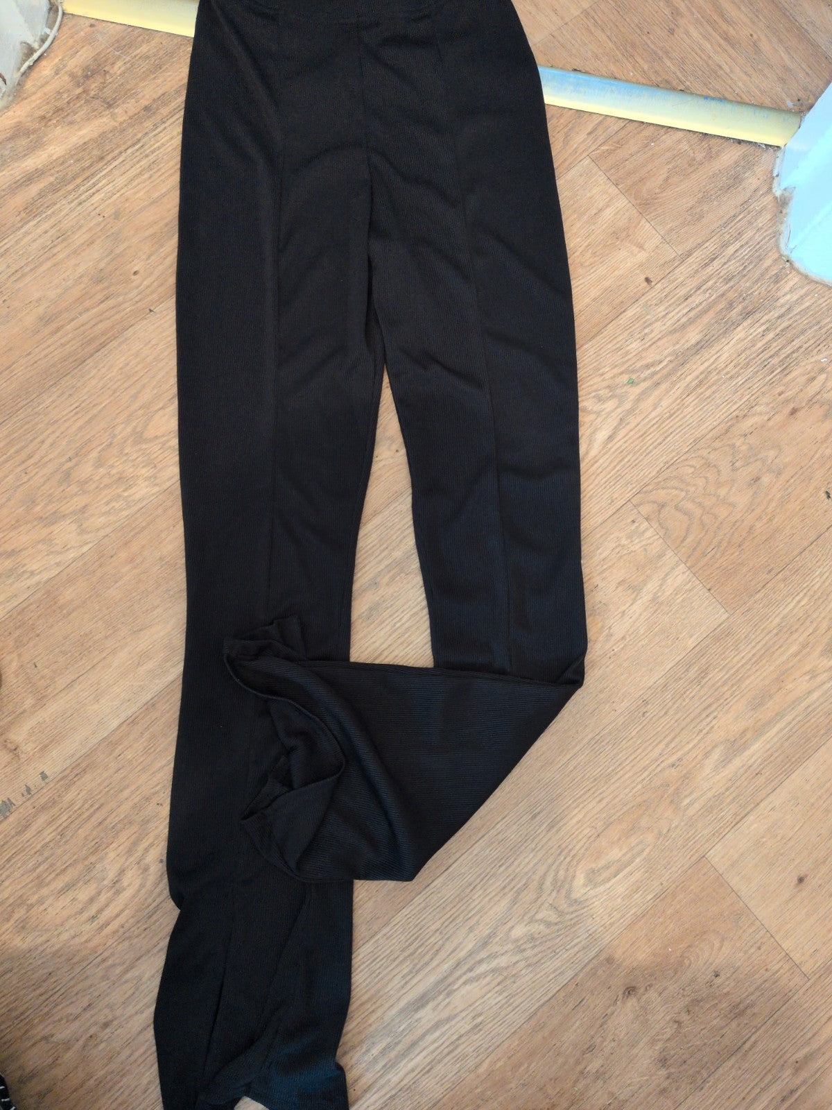 Prettylittlething 10 Black Long Leg Leggings