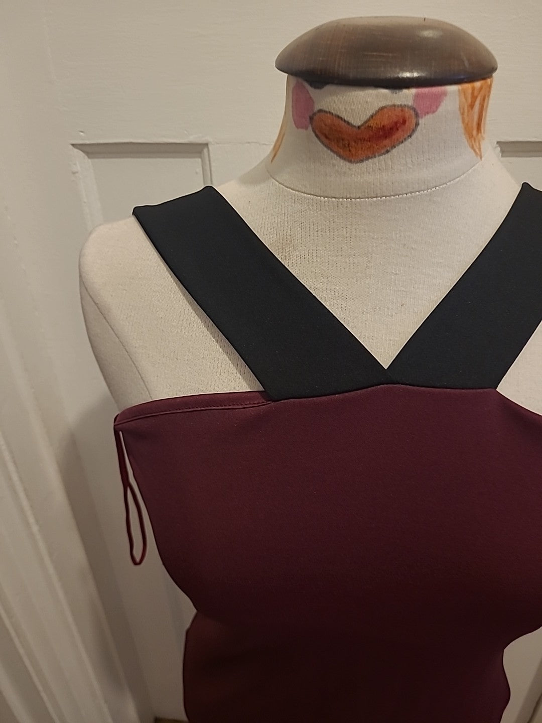 Ladies Missguided Size 10 Purple Sleeveless Short Dress