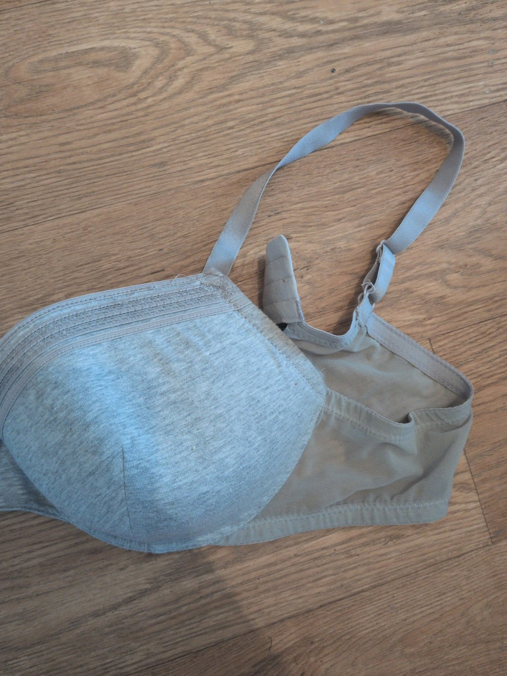 Yours 42C Grey Padded Wired Bra