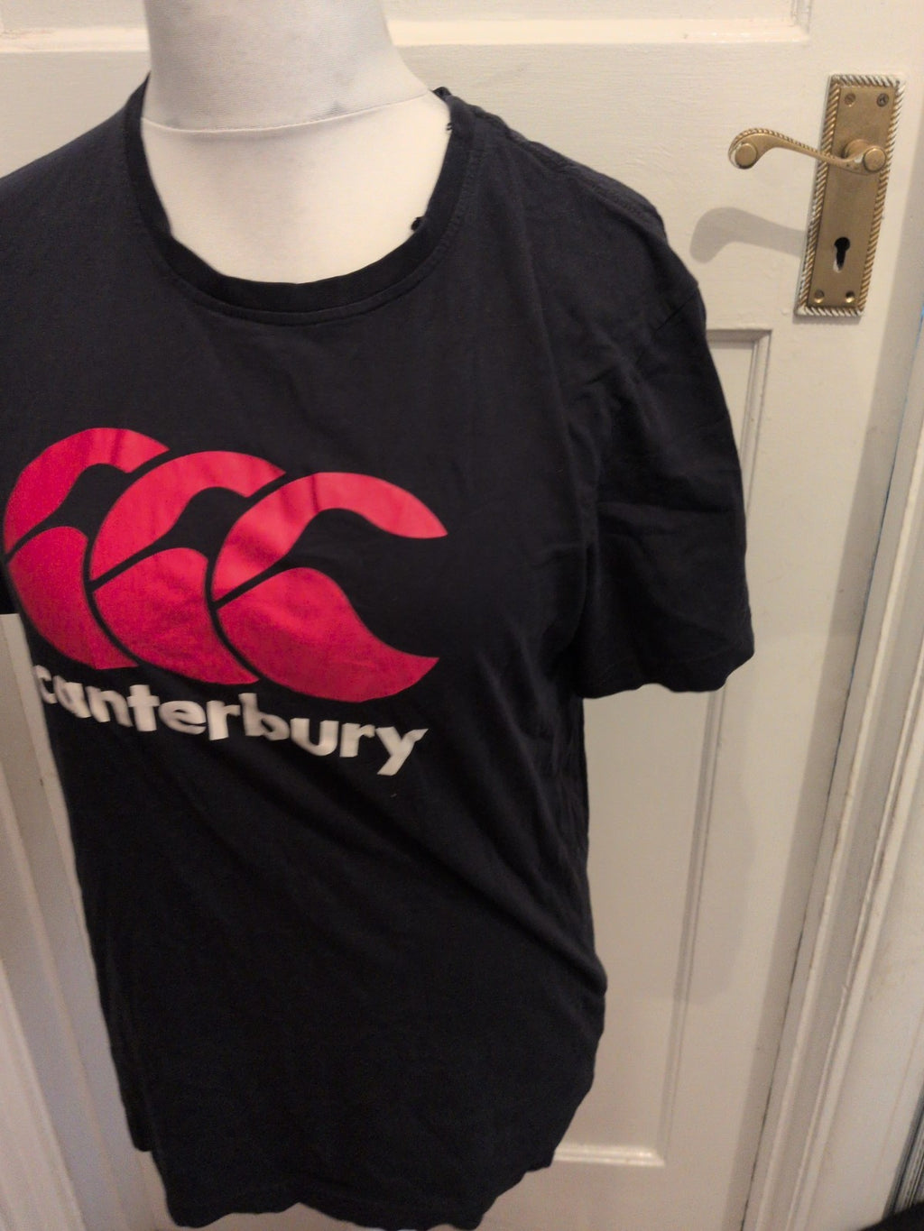 Canterbury Medium Black Print Short Sleeve T-shirt