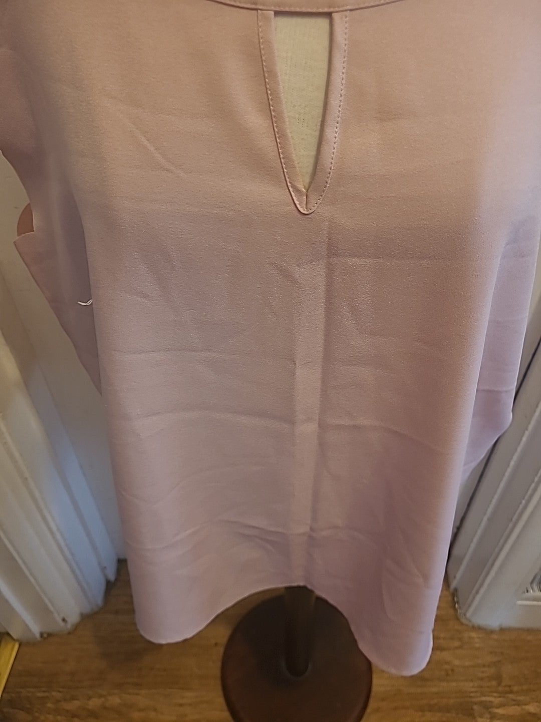Ladies Shein 4xl Blush Short Sleeve Blouse