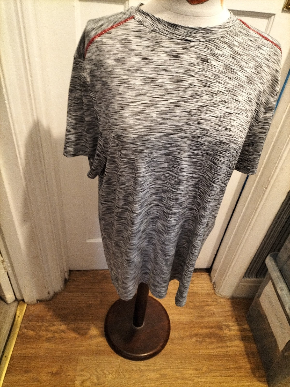 Ladies RBX Size Large Grey Fleck Short Sleeved Tshirt