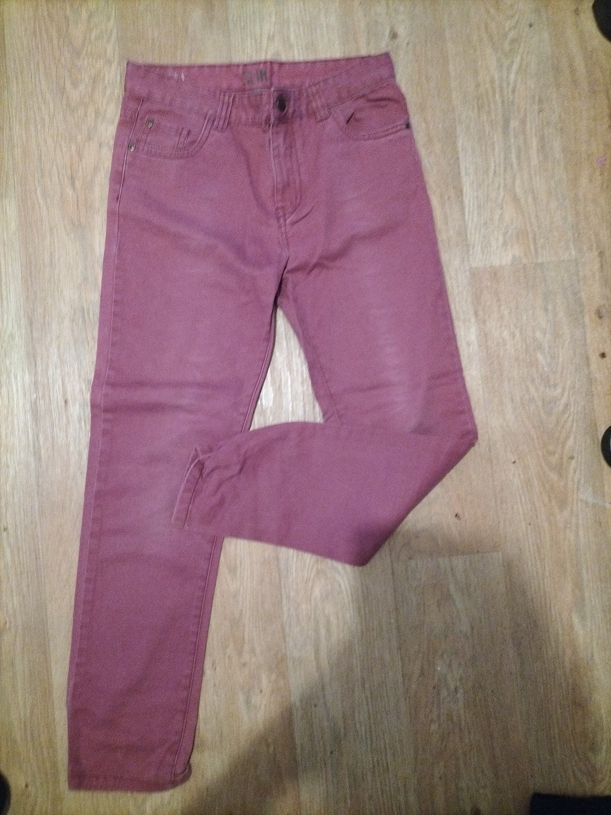 Boys Denim&co Age 11-12 Years Purple Slim Jeans