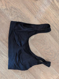 Medium Black Bralette No Pad No Wire