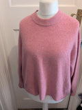 George Large Super Soft Touch Pink Pullover Jumper