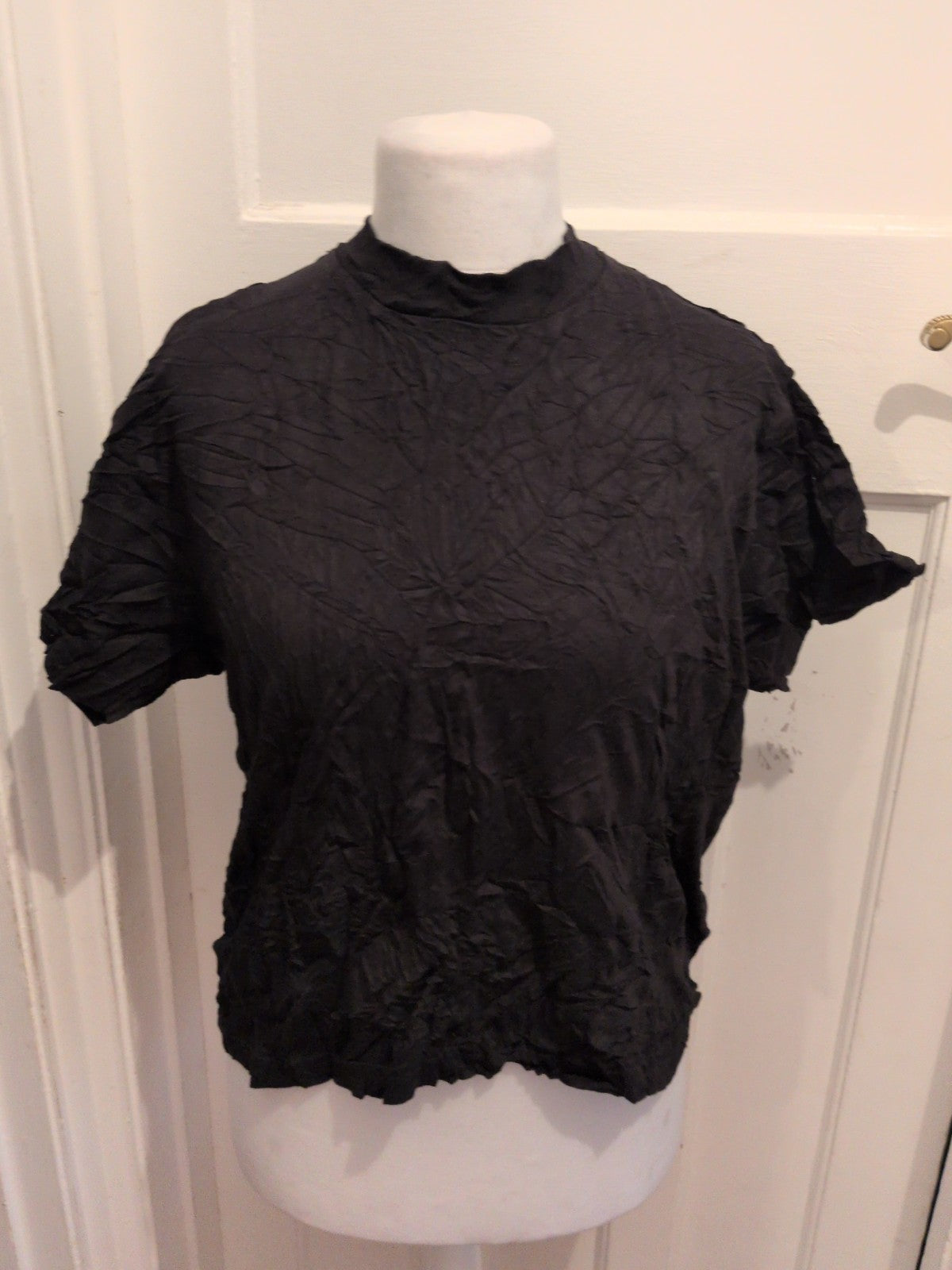 Primark 10-12 Black Short Sleeve T-shirt