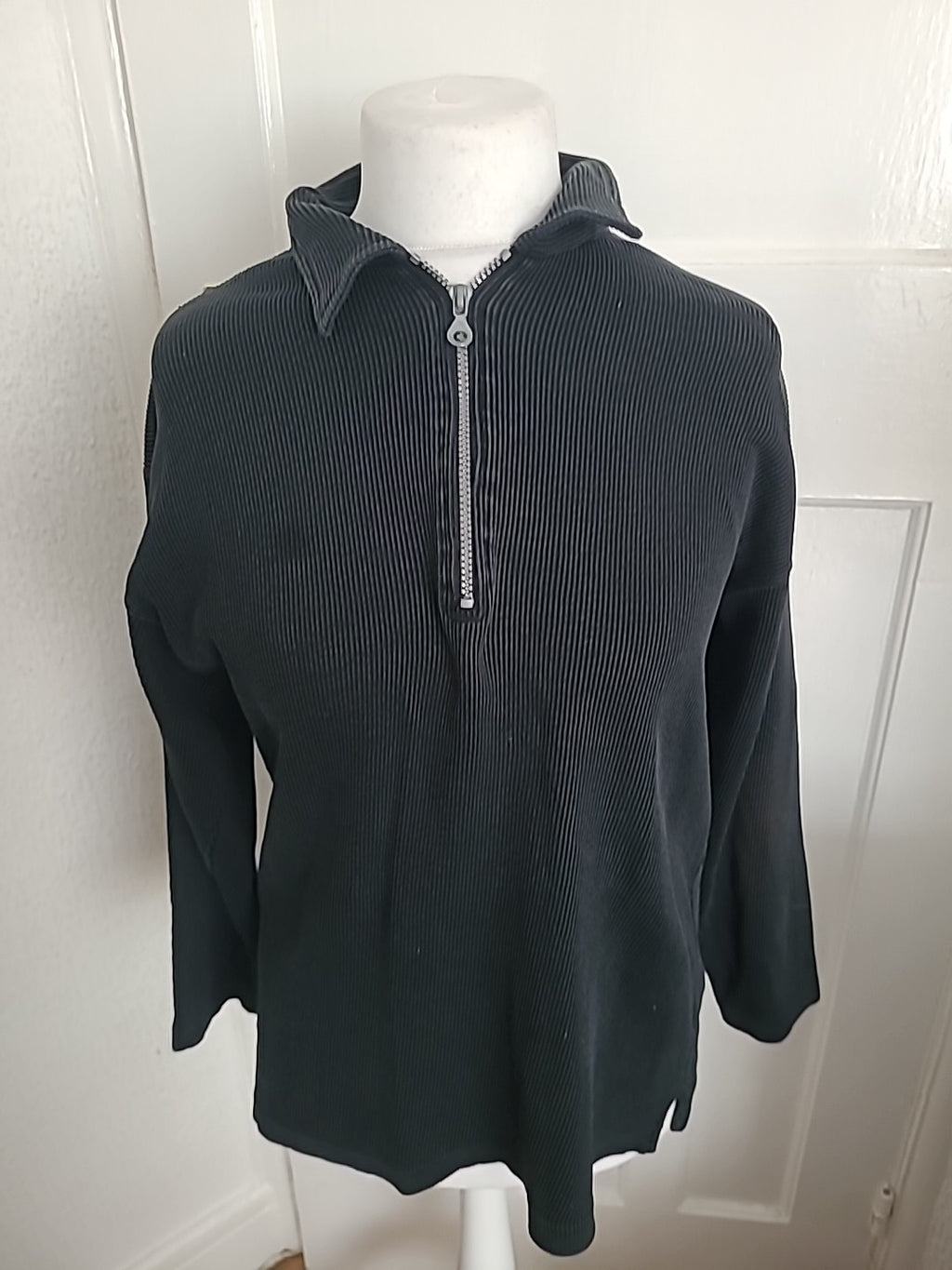 Mens Cannon River Blues Size M Navy Pullover Jumper