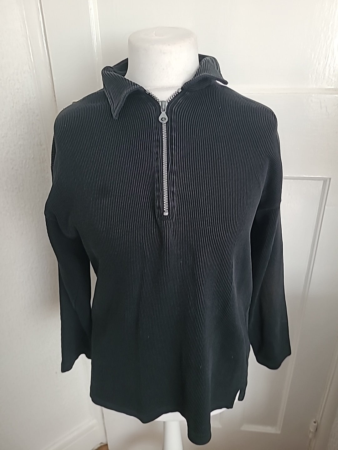 Mens Cannon River Blues Size M Navy Pullover Jumper