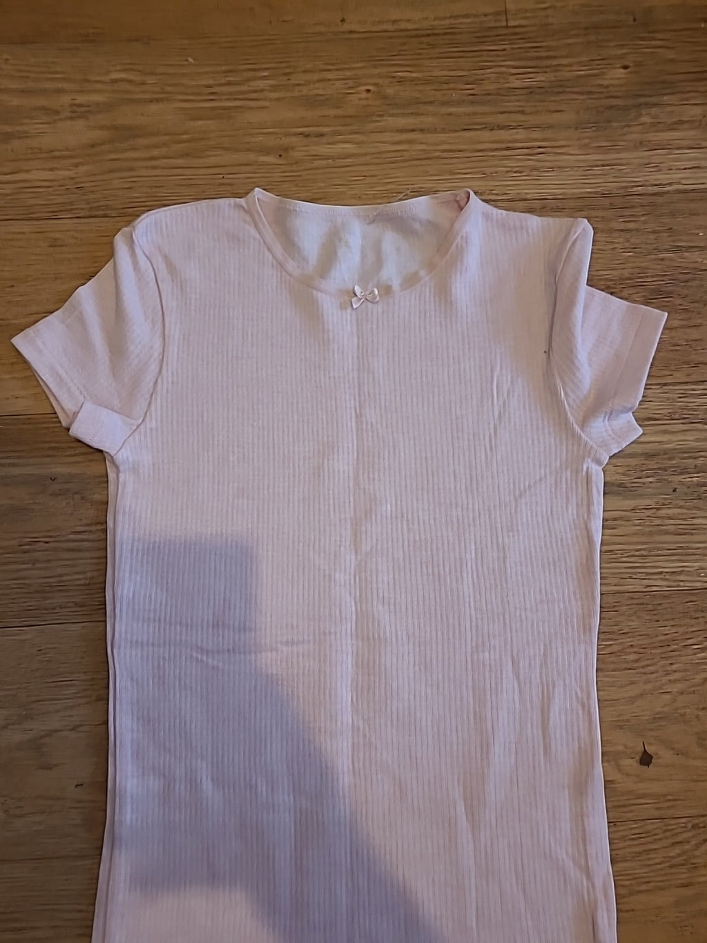 Girls F&F Age 11-12 Years Pink Short Sleeved Tshirt