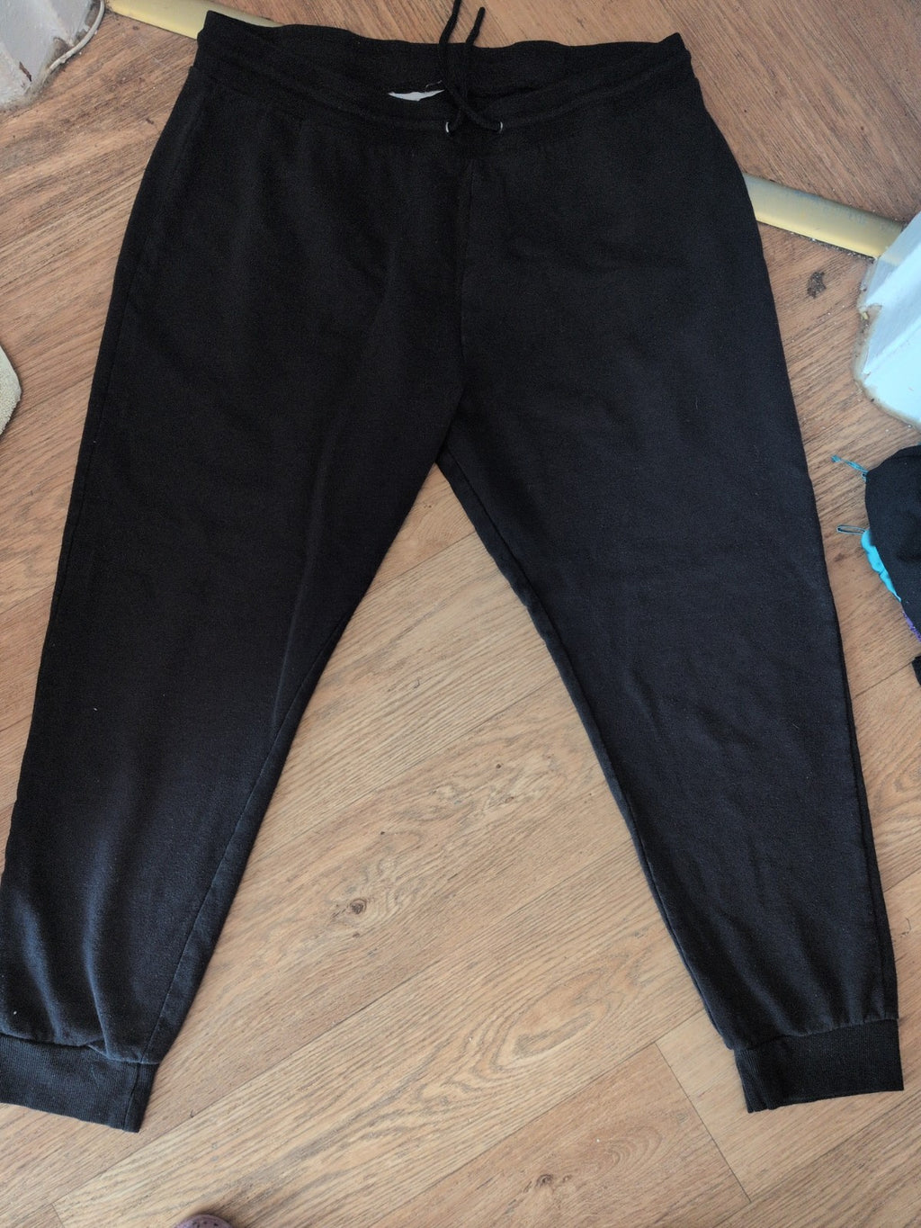 Primark XL 18-20 Black Elasticated With Drawstring Jogger