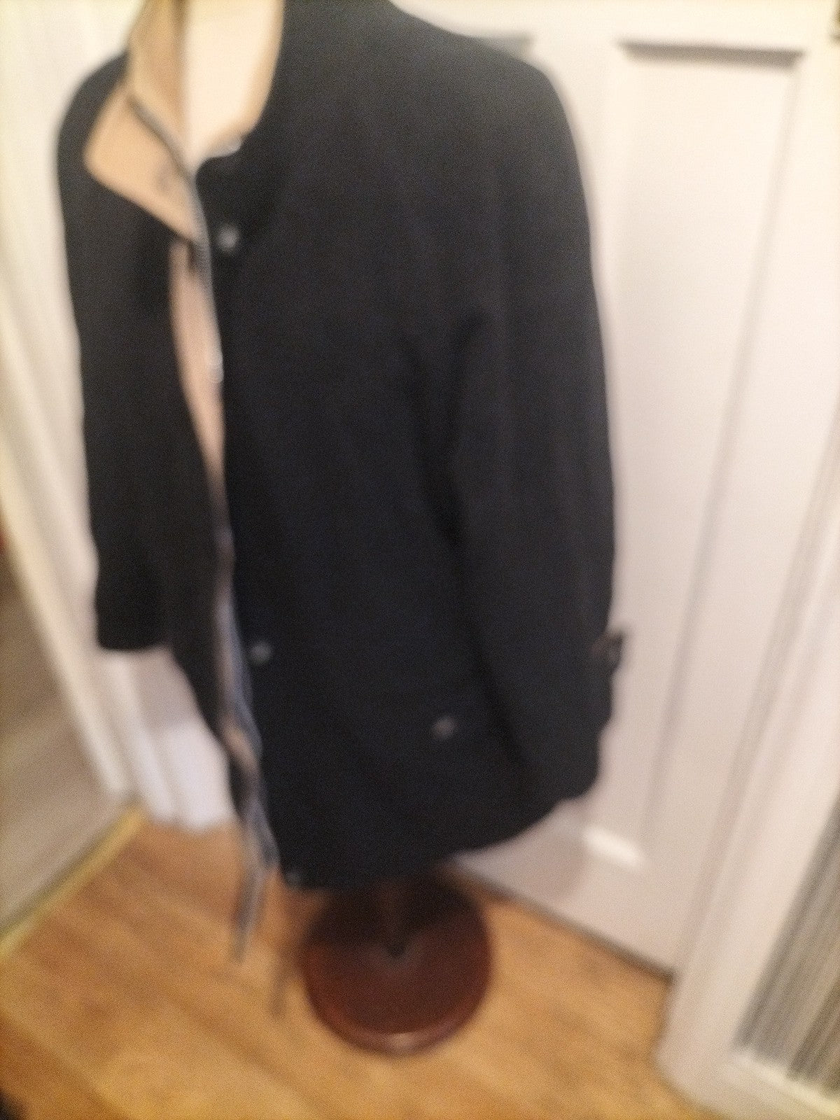 Ladies Miss Smith Size 14 Black Lined Coat