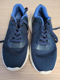 Good Move UK 4 Navy With Purple Trainers