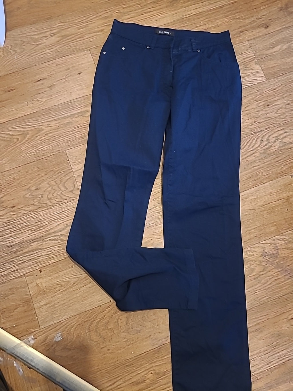 Ladies Gollehaug Size Euro 36 Navy Chino