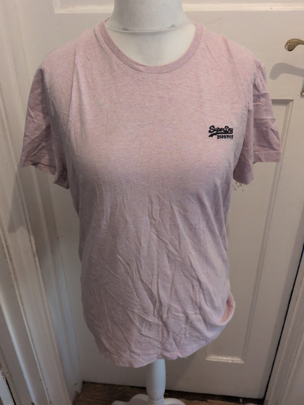 Suoerdry XL Pale Pink Short Sleeve T-shirt