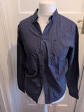 Merc London Small Navy Long Sleeve Shirt