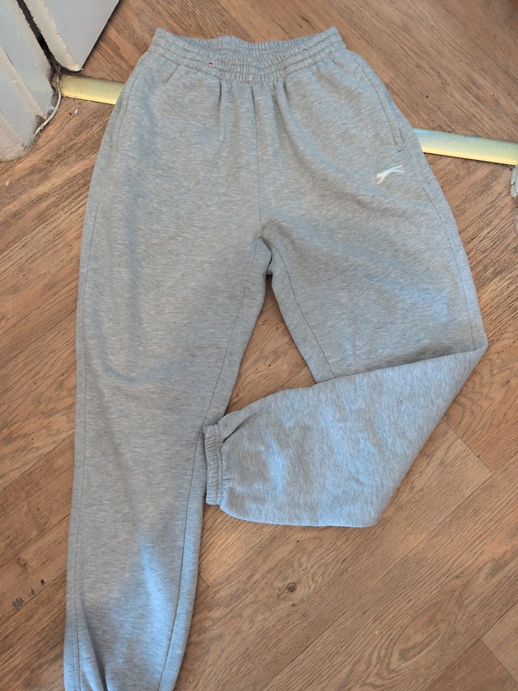 Slazenger Medium Grey Joggers With Drawstring