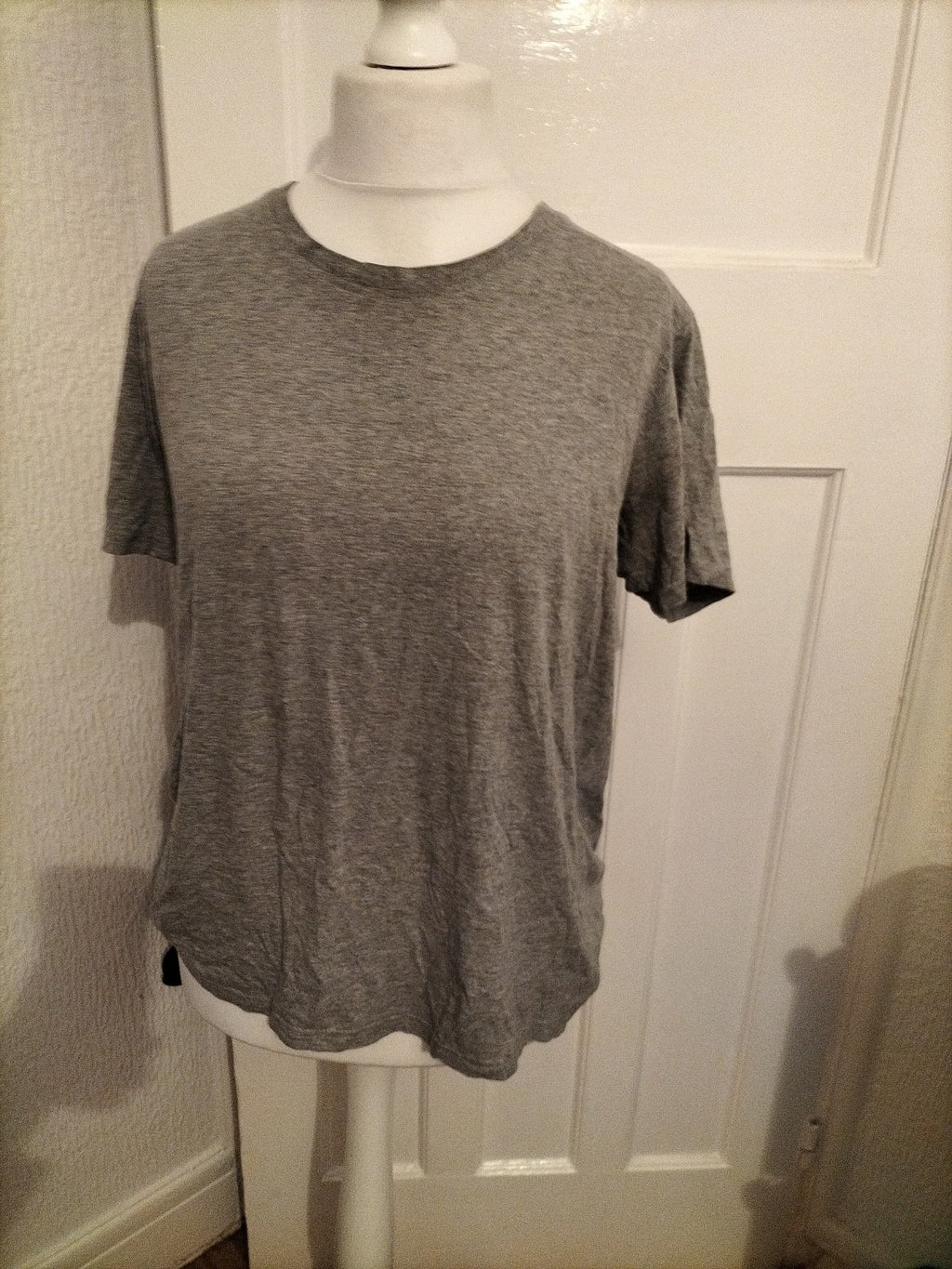 Mens Livergy Size Large Grey Short Sleeved Tshirt